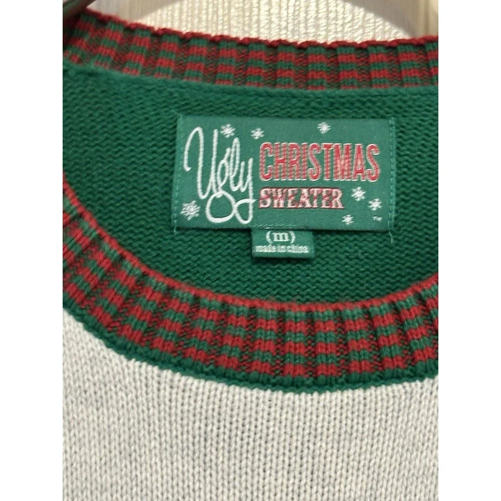 ugly christmas sweater Santa‎ Size M